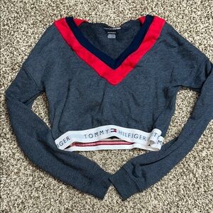♡ Tommy Hilfiger crop hoodie